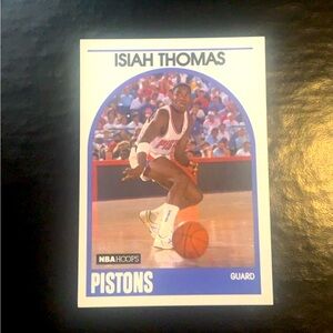 Isiah Thomas 1989 card
